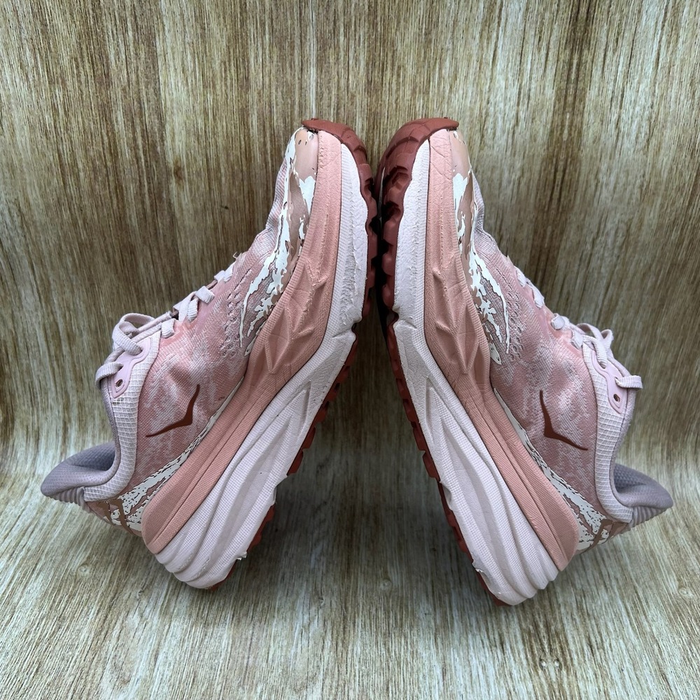 Hoka One One Stinson 7 Women's Size 7.5 Cream Trail Running Shoes 1141531-CRMS - Picture 7 of 10